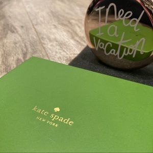 - Kate Spade ♠️ “all that glistens” 5oz flask